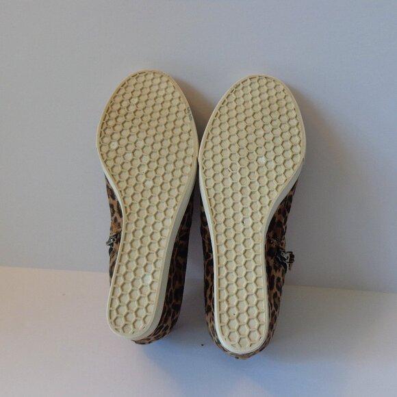 Susina Wedge Bootie Leopard Print Side Zip Womens Shoes Size 7M - Picture 9 of 9